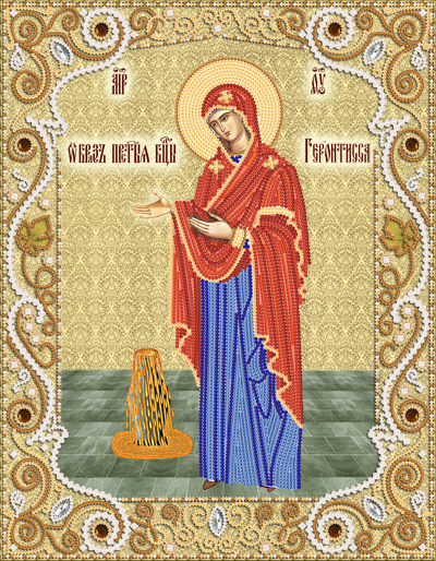 РИК-3-049 Икона Божией Матери “Геронтисса” - ТМ Маричка